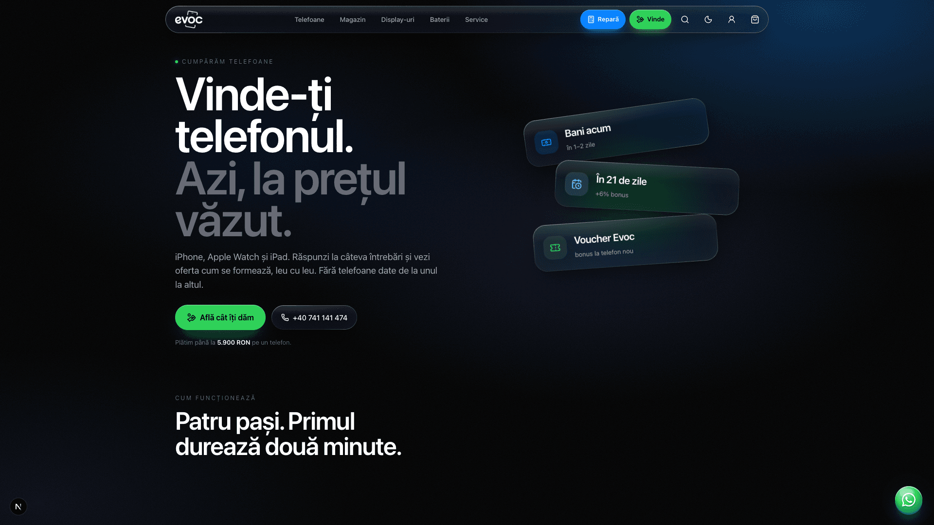 Captură ecran evoc.ro — imagine 6
