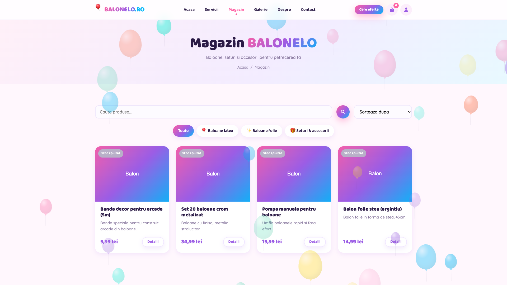 Captură ecran Balonelo — imagine 4