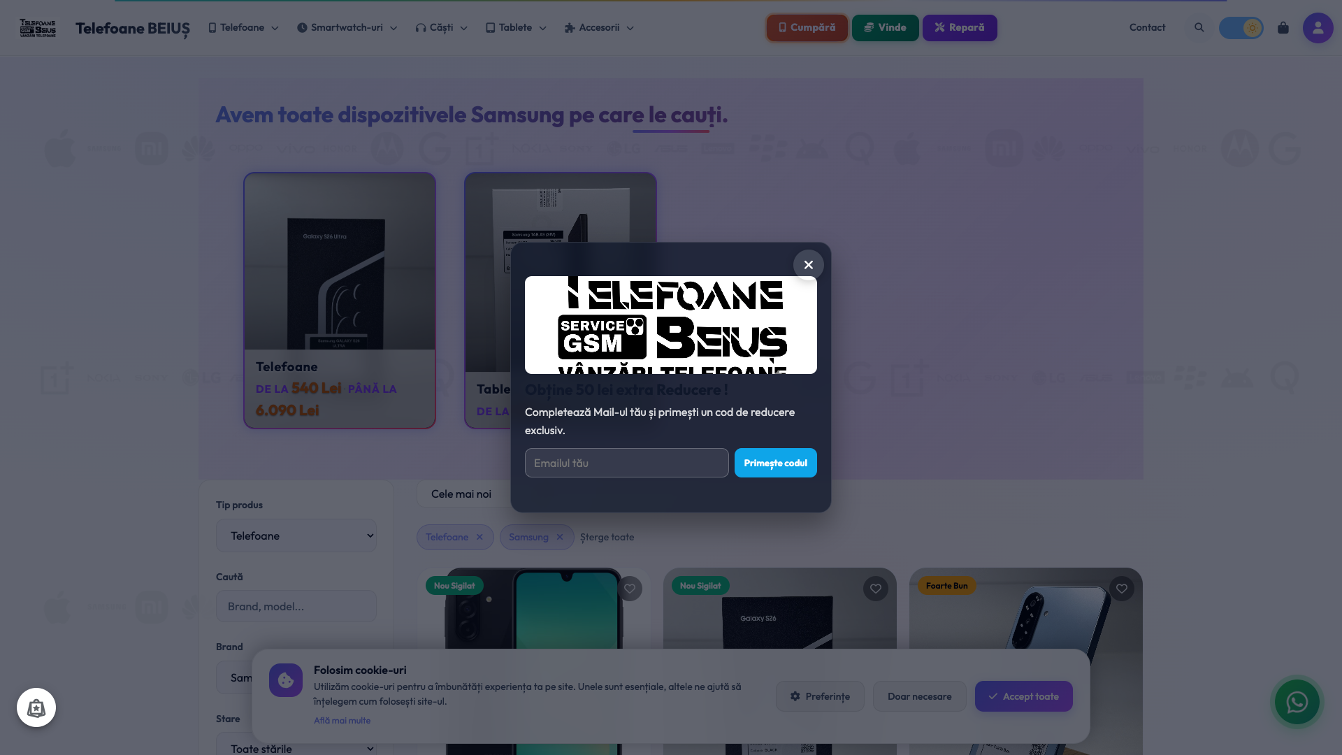 Captură ecran Telefoane Beiuș — imagine 5