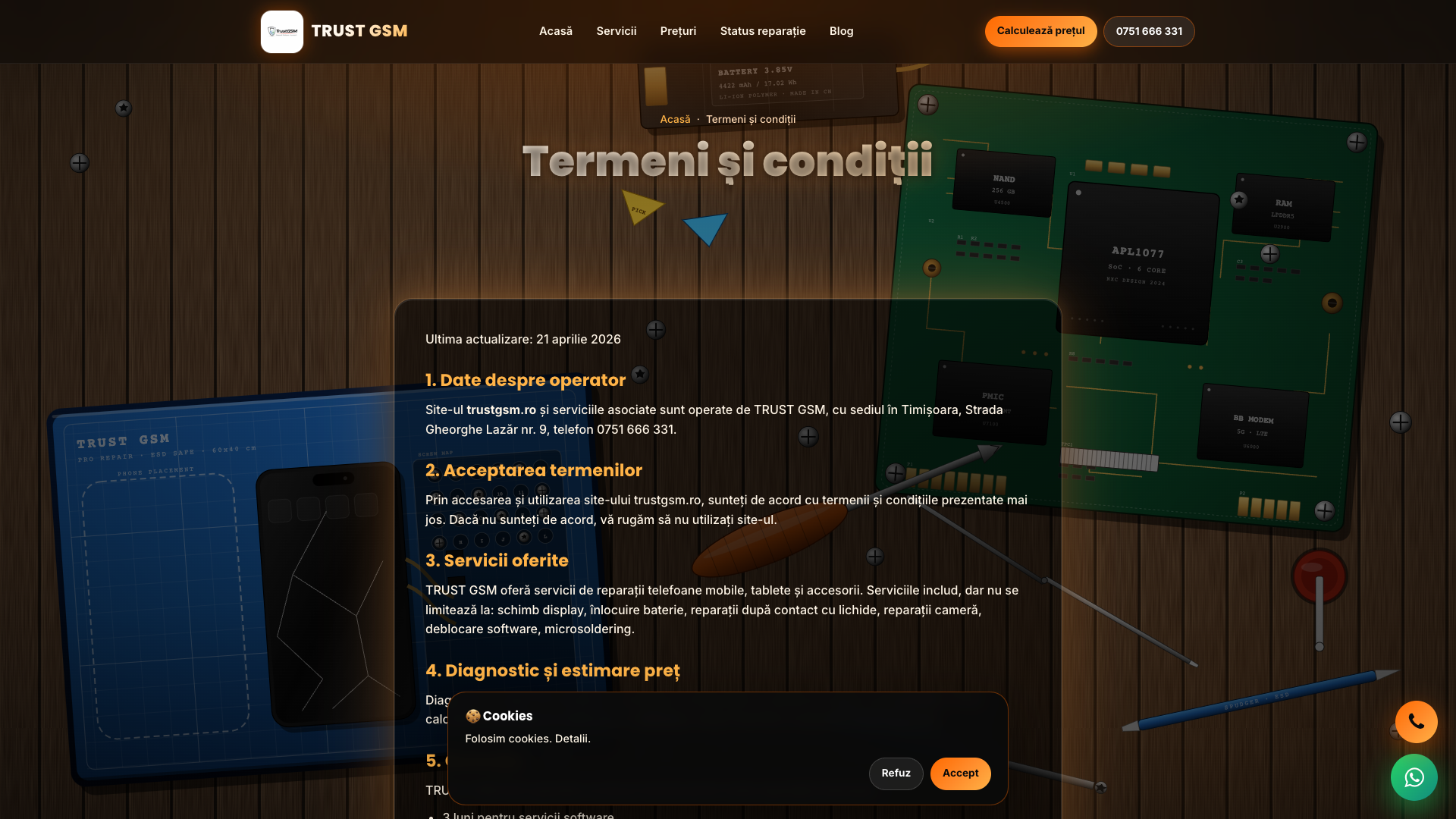 Captură ecran TRUST GSM Timișoara — imagine 8