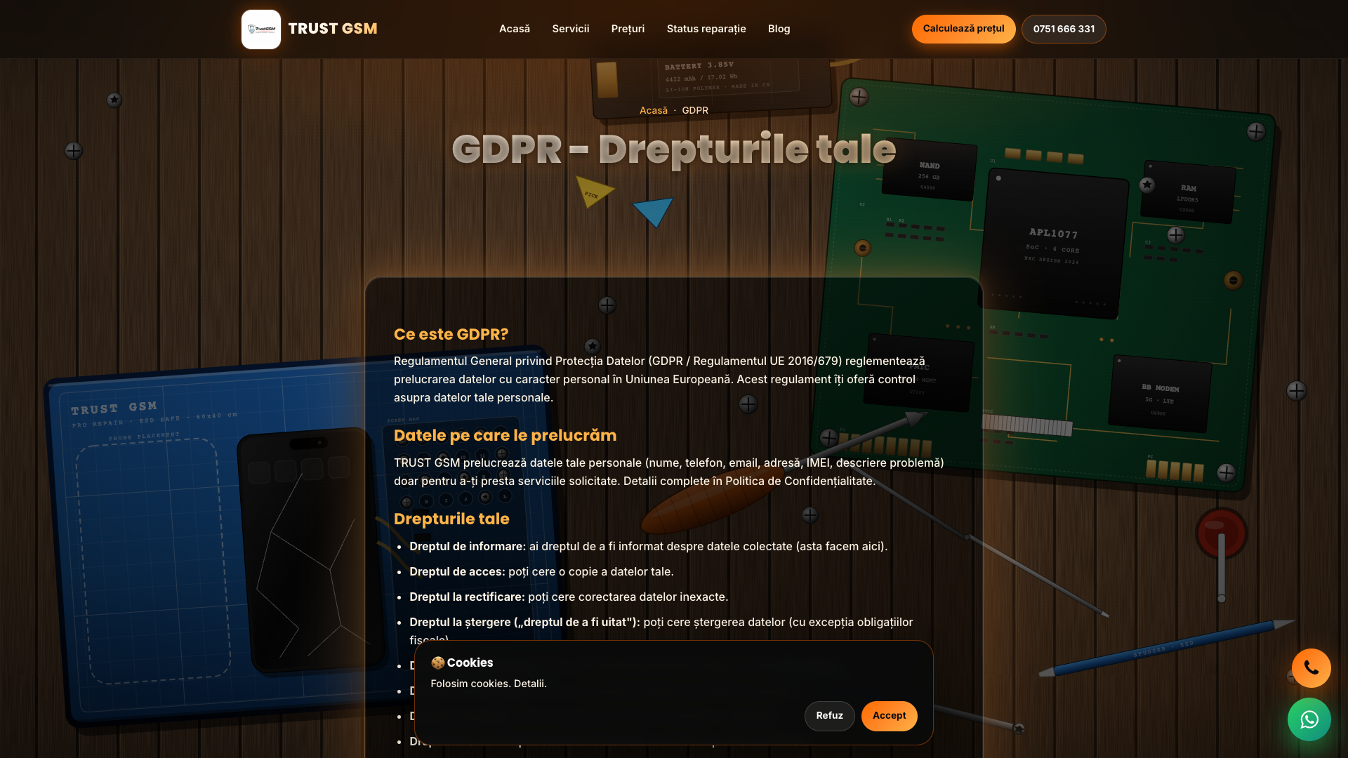 Captură ecran TRUST GSM Timișoara — imagine 10