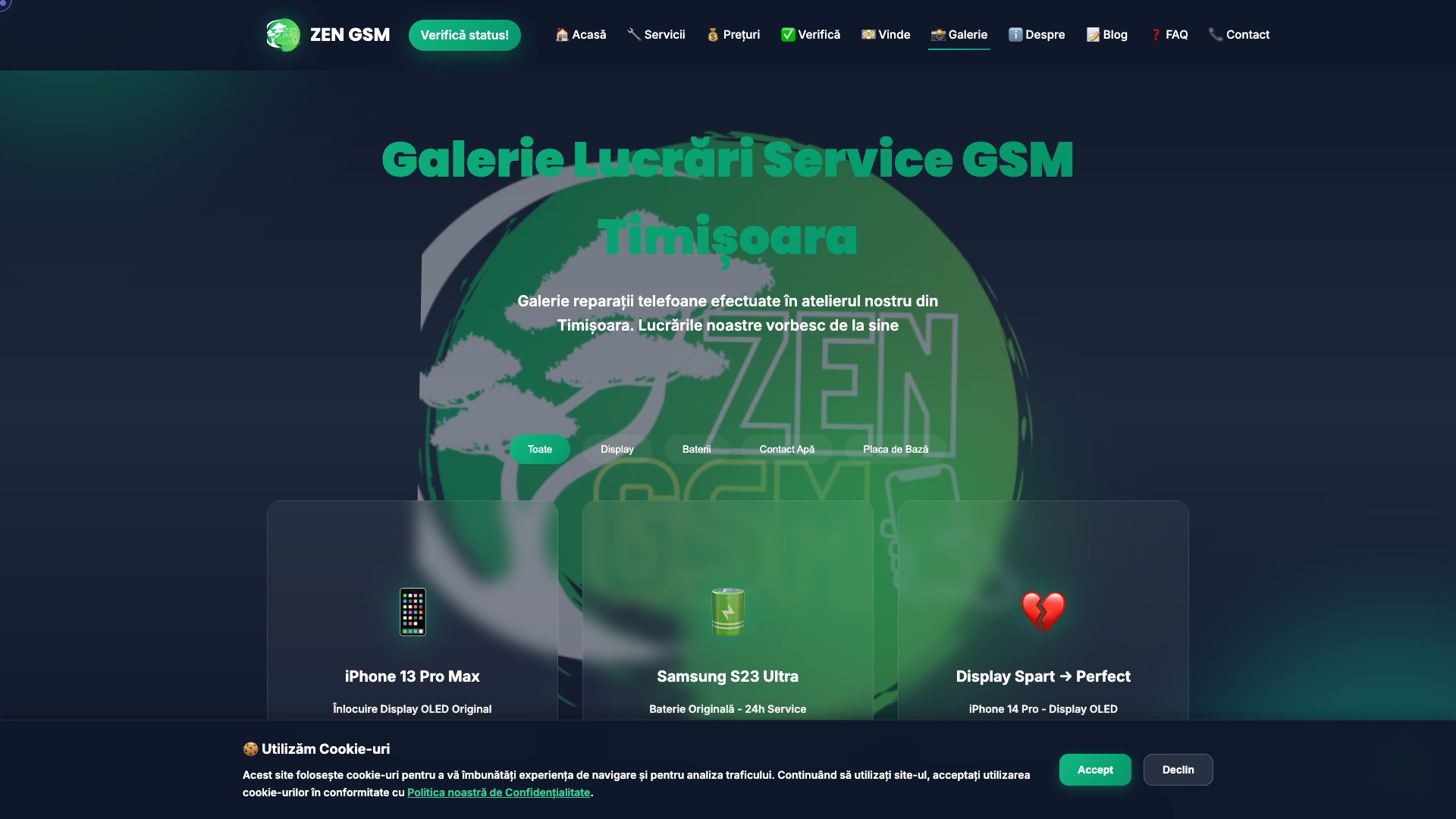 Captură ecran Zen GSM — imagine 6