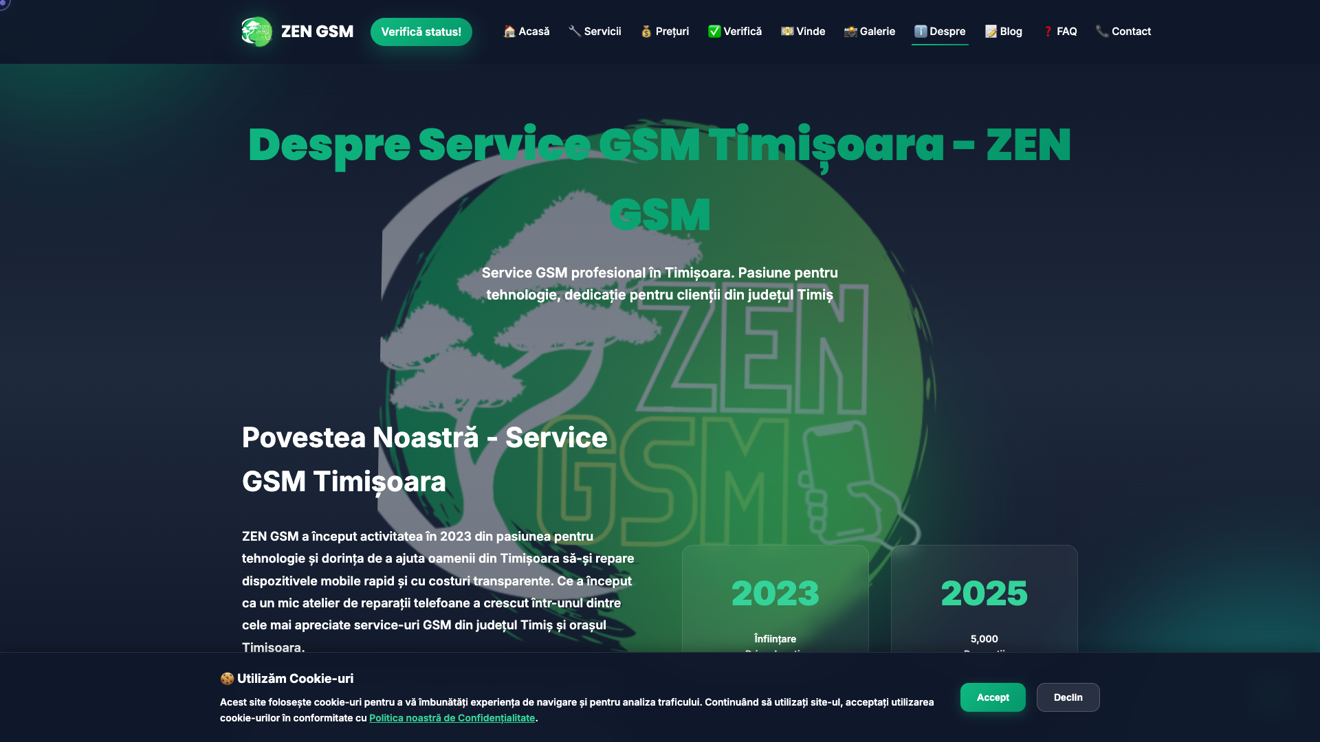 Captură ecran Zen GSM — imagine 7