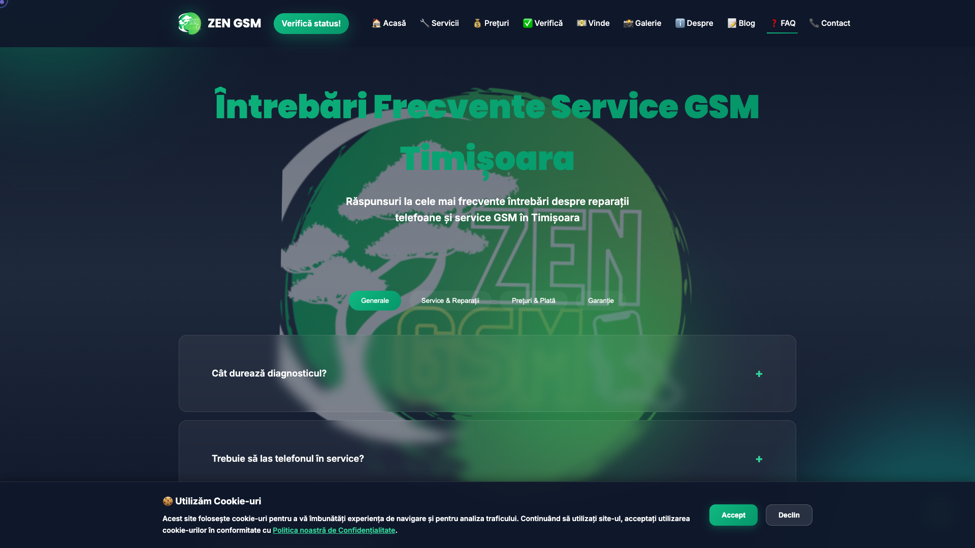 Captură ecran Zen GSM — imagine 9